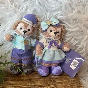 Disney Duffy and friends ShellieMay & Sailor Bear Cute Plush Keychain Pendant